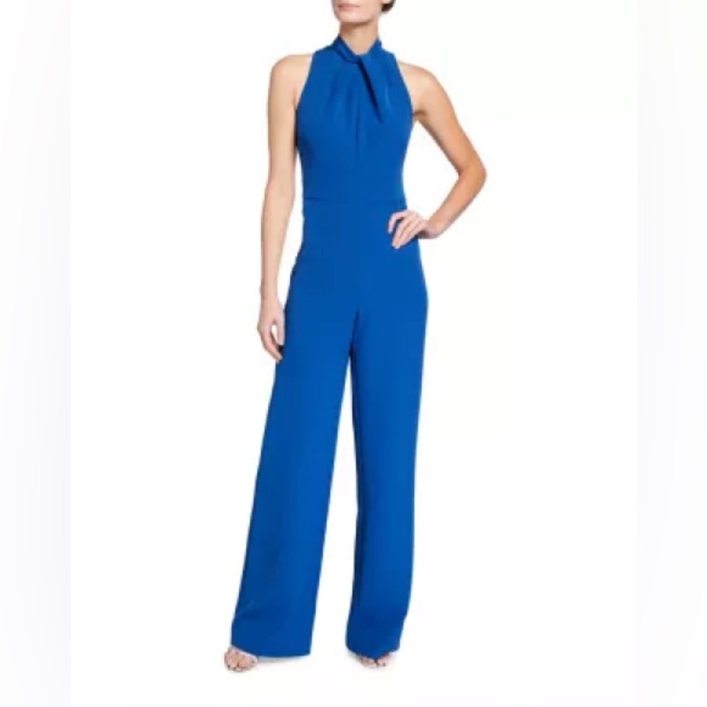 Black Halo Classic Black Jumpsuit